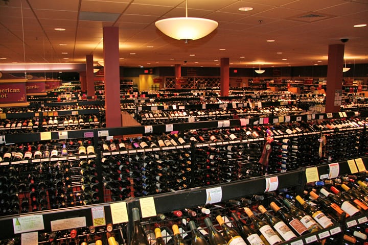 table vine wine dept