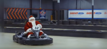 temp santa karting